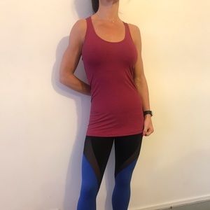 Lululemon striped racerback tank